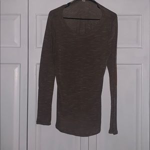 Tan long-sleeve with camel elbow pads - 2X